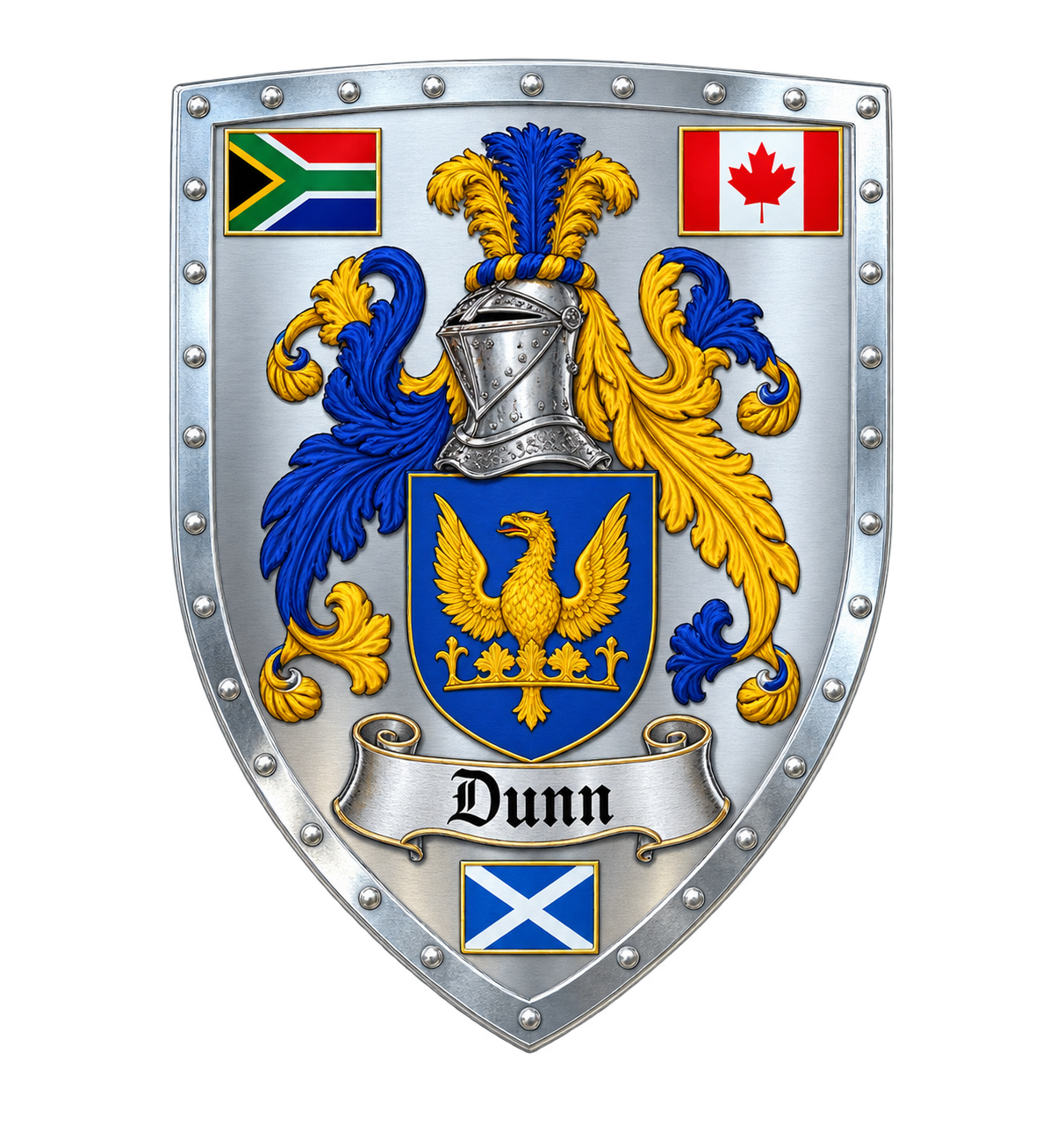 Dunn family crest